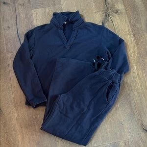 Amazon Navy Track Pants & Joggers Size Small EUC !!!